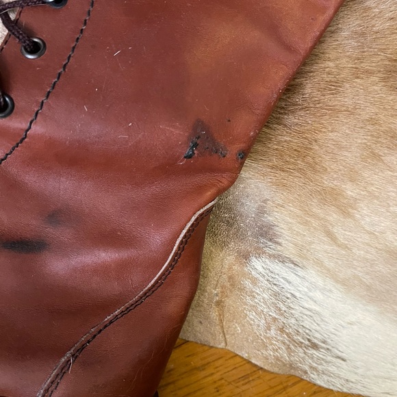 70s Vintage Thom Mcan Lace Up GoGo Boots w Gummy Sole - Picture 9 of 13